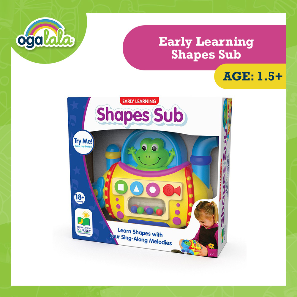 The Learning Journey Early Learning Shapes Sub | Shopee Philippines