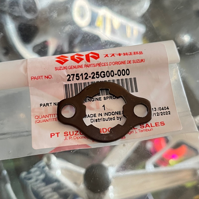 Sgp Plate Engine Sprocket Lock Raider 150 Carbfi Suzuki Genuine Shopee Philippines 7847