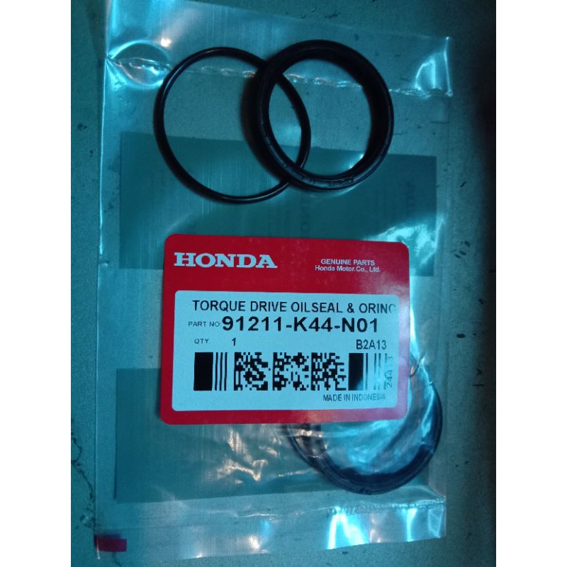 Honda genuine TORQUE DRIVE OIL SEAL W ORING for(Honda beat Fi V1 v2