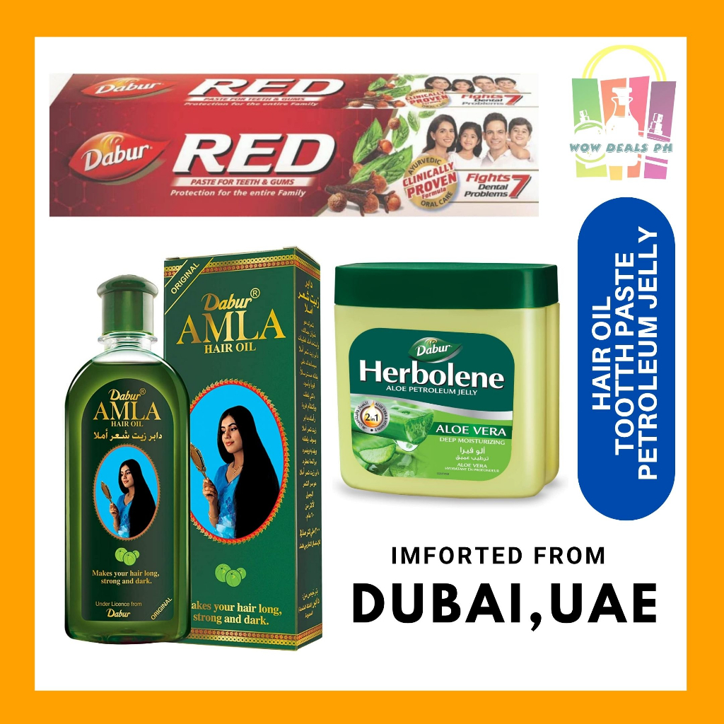 DABUR PRODUCTS Amla Hair Oil, Herbolene Petroleum Jelly , Ayurvedic