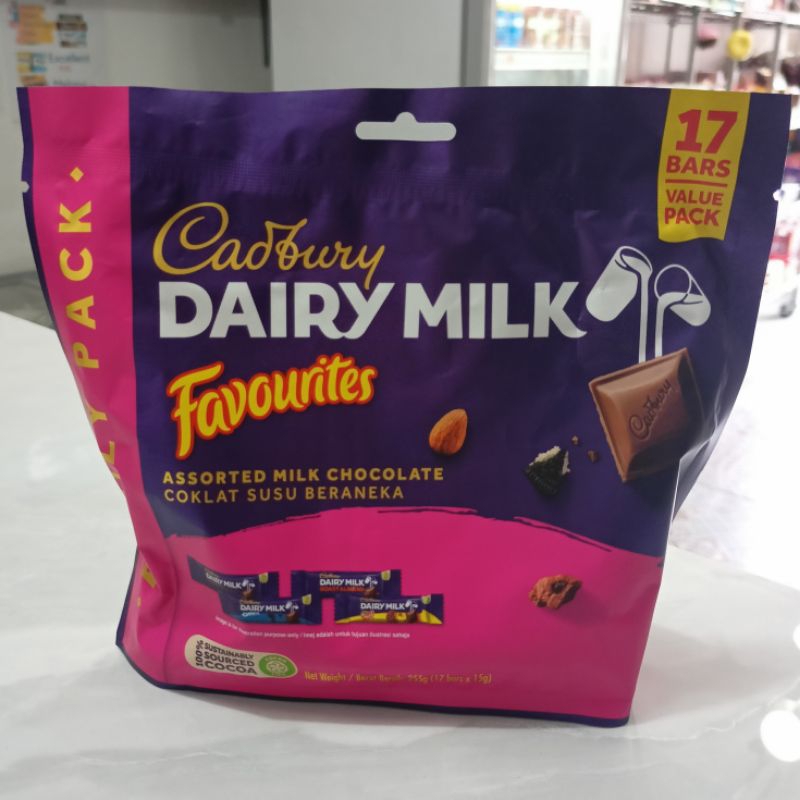 Cadbury Dairy Milk Favourites Assorted Chocolate | Shopee Philippines