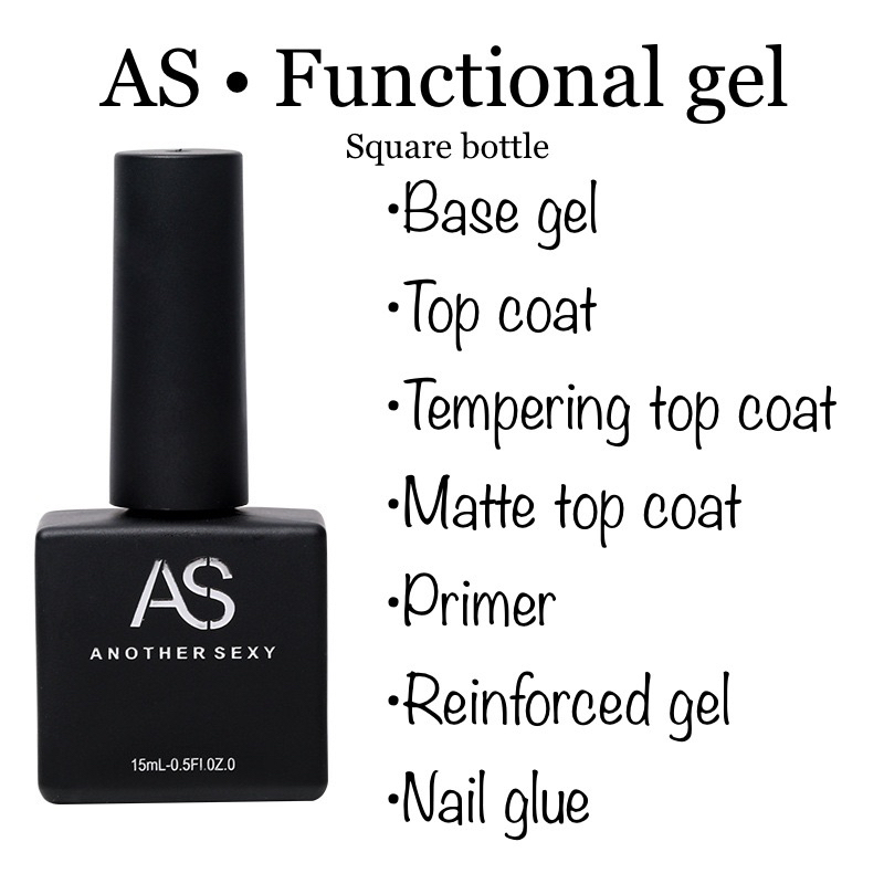 AS Base Gel Top Coat Matte Top Reinforced Primer Tempering Top Original