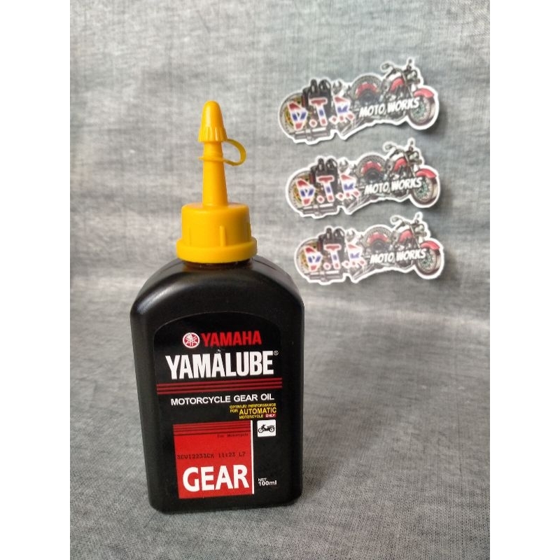 ORIGINAL YAMAHA YAMALUBE GEAR OIL FOR SCOOTER 100ml Shopee Philippines
