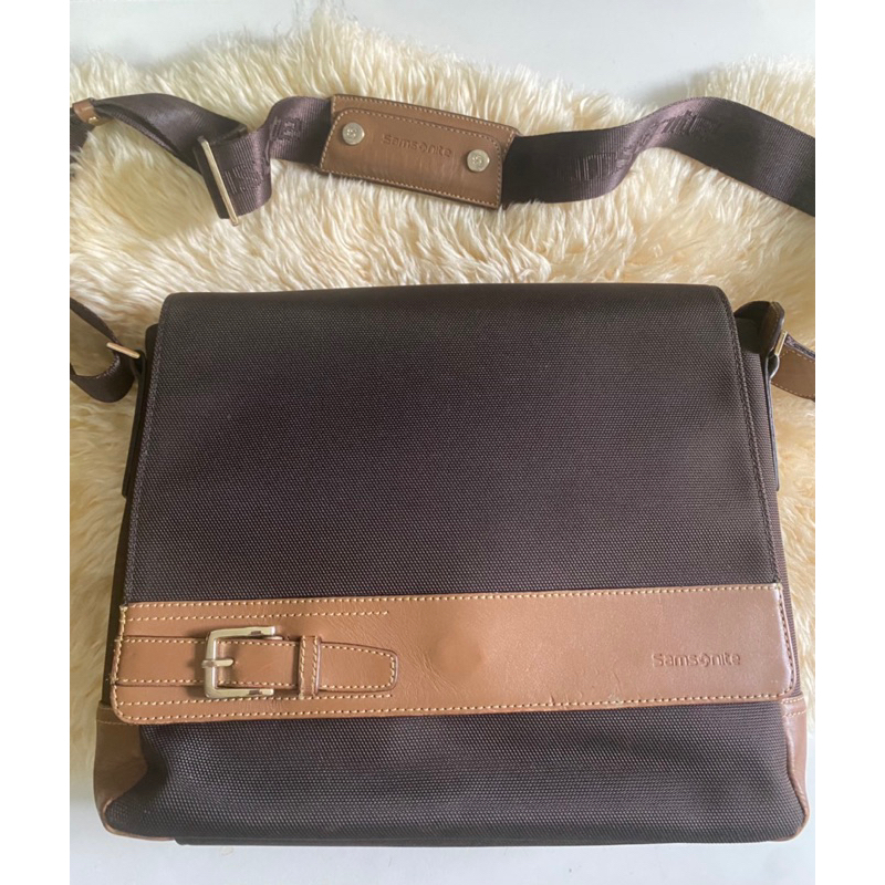 Preloved Samsonite Messenger Bag Shopee Philippines
