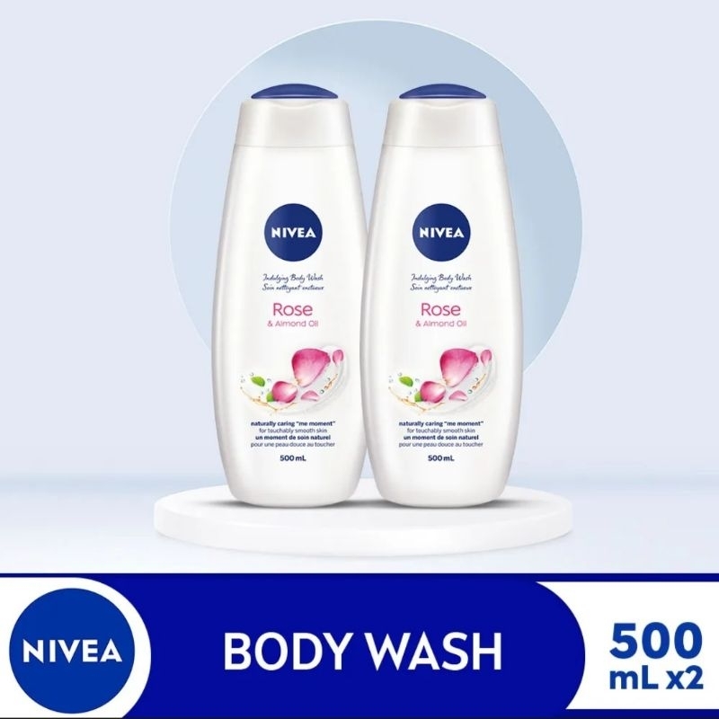 BUY 1 TAKE 1 NIVEA BATH ROSE & ALMOND OIL BODY WASH 50ML Shopee Philippines