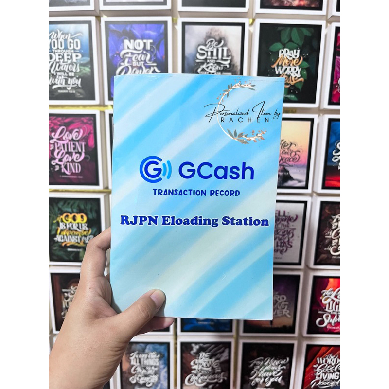 Gcash Transaction Record A5 Size 50leaves Shopee Philippines 0577