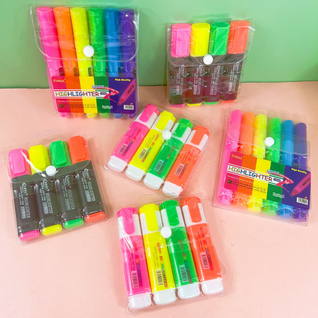 1pack Highlighter Pen, Liquid Marker, Spotliner Highlighter Marker