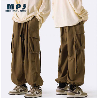 MPJ Jogger Retro functional overalls men's ruffian handsome oversize ...