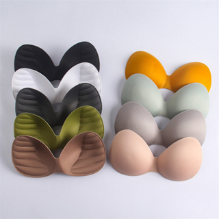 One Piece Breast Pad Bra Insert Pads Silicone Bra Inserts Bra Gel Pads Bra  Cups Removable Bra Inserts Pads Bra Inserts for Dresses Sponge Miss White
