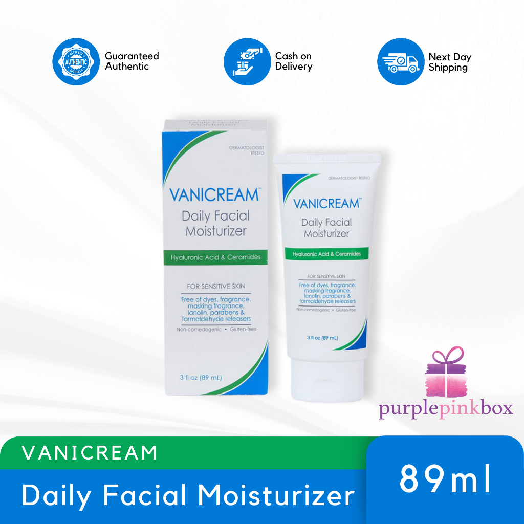 Vanicream Daily Facial Moisturizer 89ml Shopee Philippines