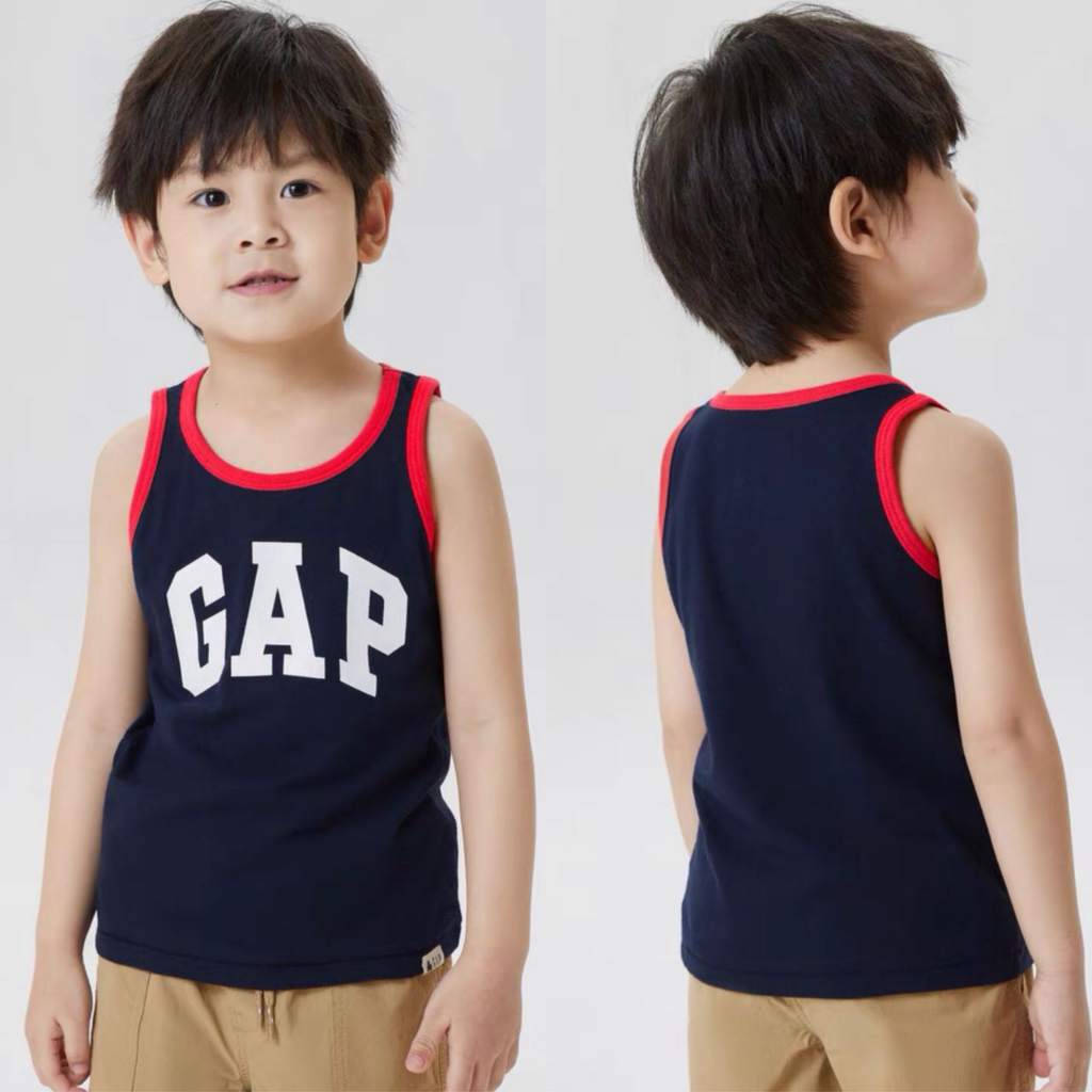 Sanah.H Muscle Colored Cotton Sando For Boys 1-9yrs | Shopee Philippines