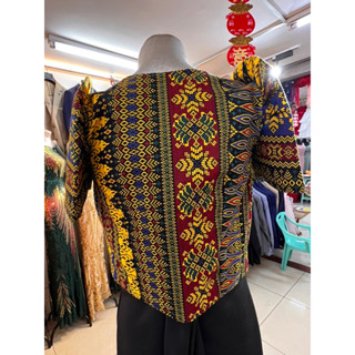 Filipiniana Ethnic Modern Chaleco | Shopee Philippines