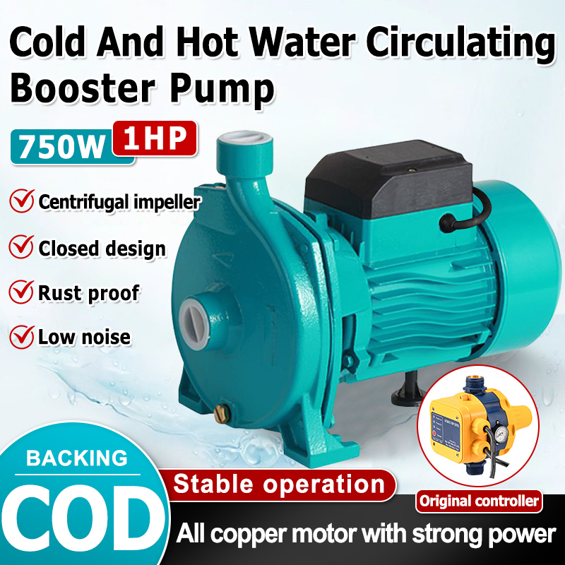 Pipeline Centrifugal Pump 750W Water Pump 1HP Electric Water Pump Tap Water Automatic Booster