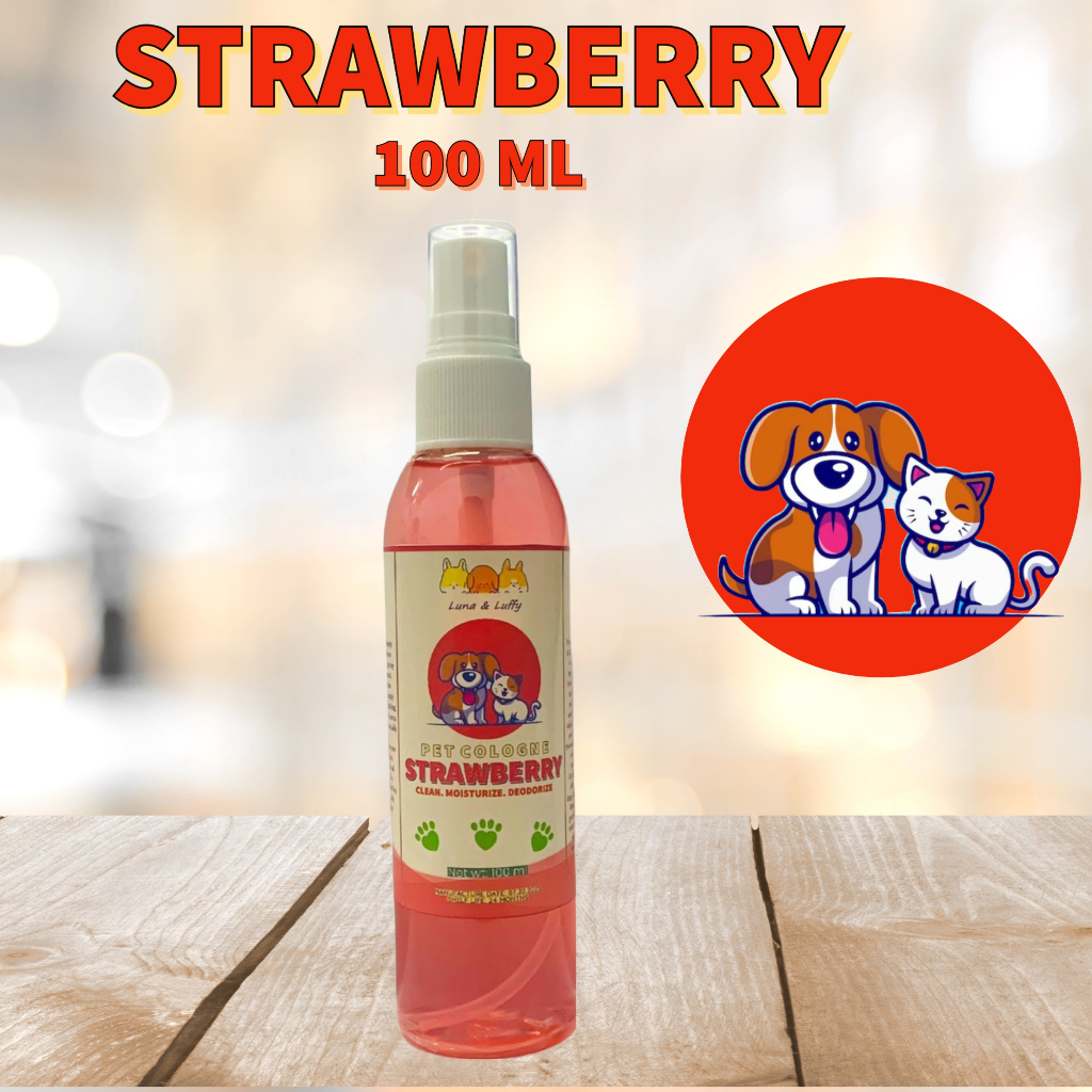 Pet Colognes with Moisturizer Spray Fur Babies Odor Eliminator for Cat