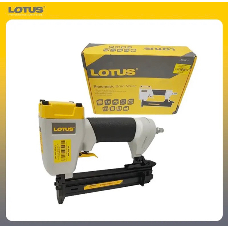 Lotus 18 Gauge Pneumatic Brad Nailer (Model LTGG300) (NEEDS AN AIR