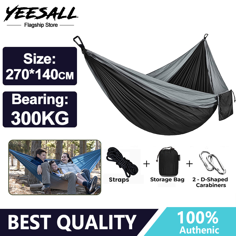 【COD】Sports Travel Camping Hiking Hammock hammock duyan Duyan Double ...