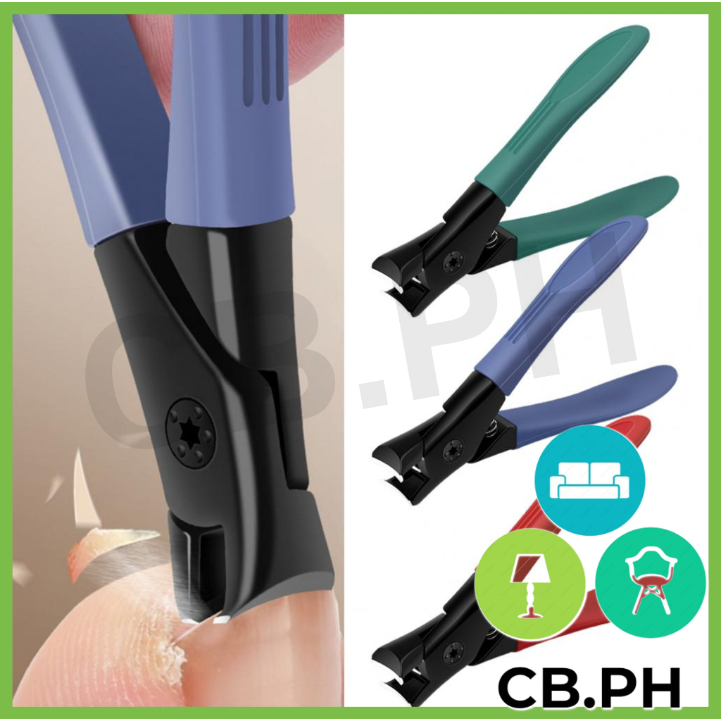 CB.PH Manicure Nail Clippers Cuticle Cutters Thick Hard Nail Special ...