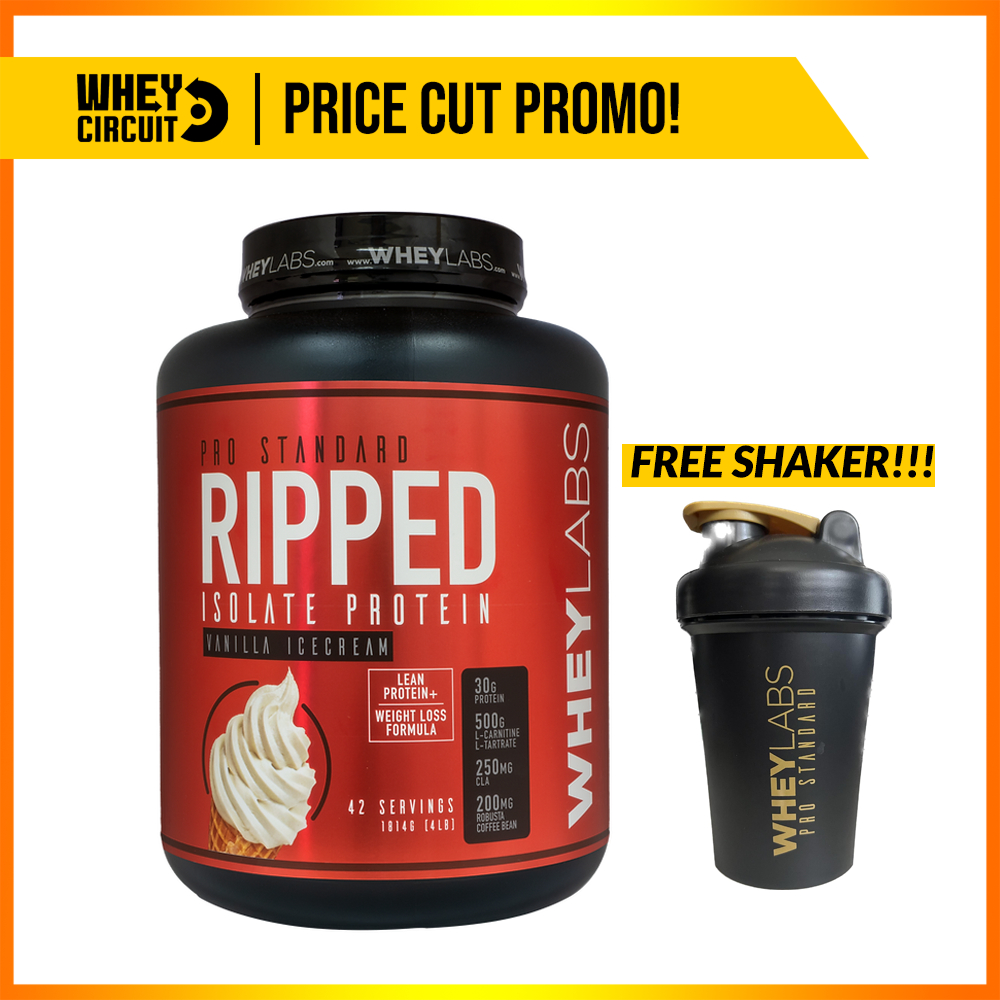 Whey Labs Pro Standard Ripped Isolate Protein 4lbs | Shopee Philippines