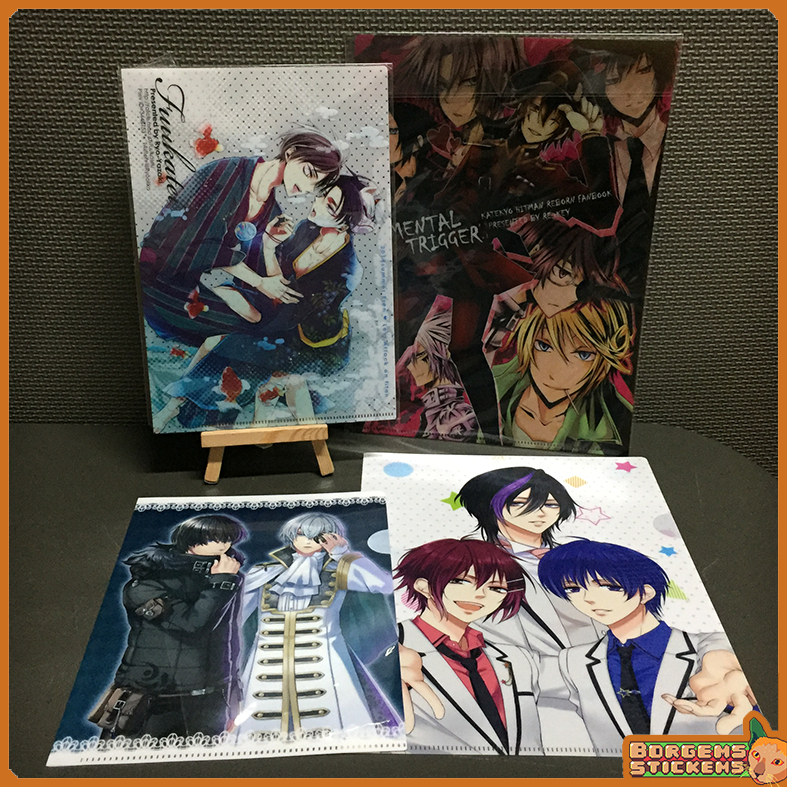 Mini Clear Files - Assorted BL / Male - Attack on Titan / Katekyo ...