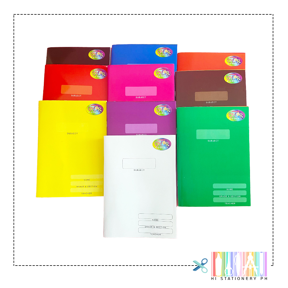 Advance Color Coding Writing Notebook - 1pc | Shopee Philippines