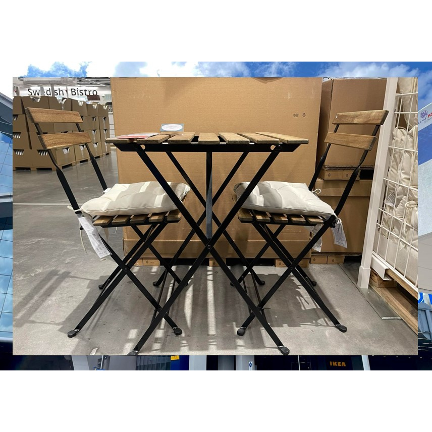 Ikea folding table and chairs hot sale
