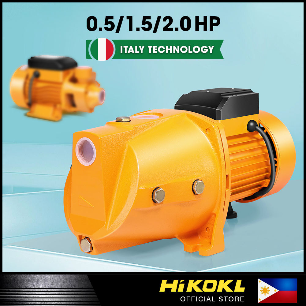 Hikokl Heavy Duty Electric Water Jet Pump 0.5HP 1.5HP 2.0HP Peripheral Booster Shallow Well Pump