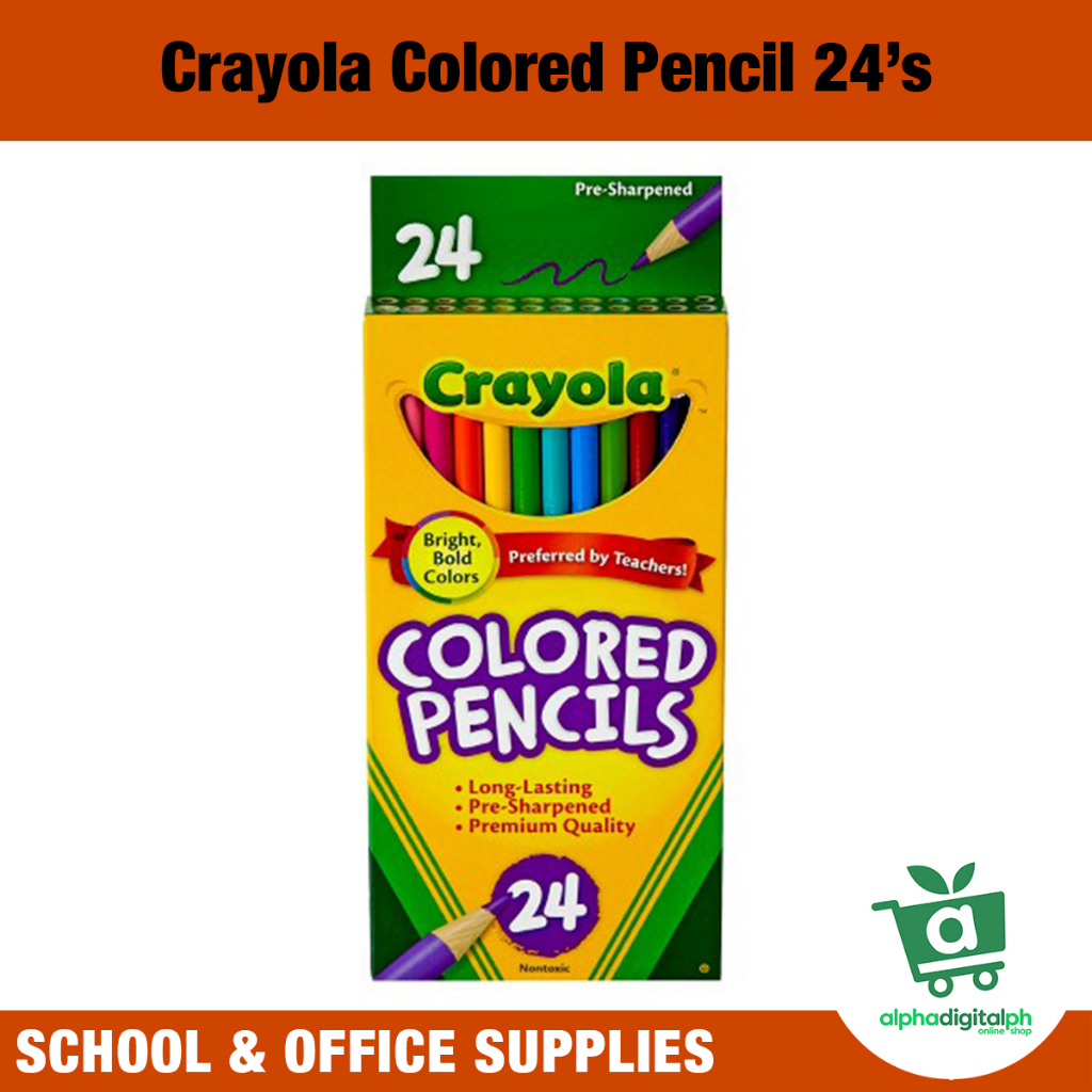 Crayola Colored Pencil 24s Colors Original | Shopee Philippines