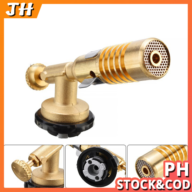 Portable Gas Torch Butane Gas Welding Torch Cooking Blow Torch Copper
