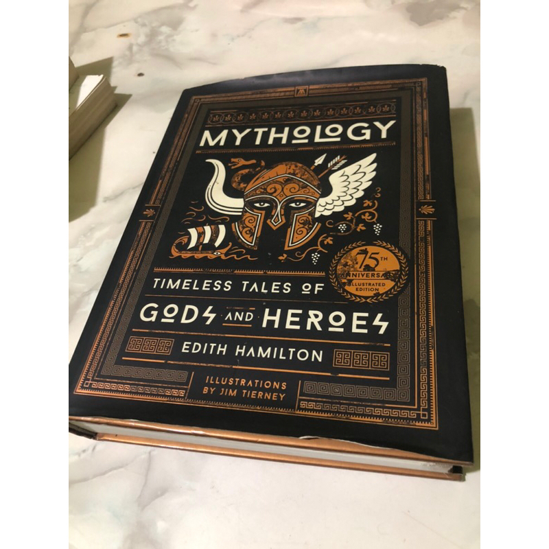 Mythology by Edith Hamilton HB 75th anniversary illustrated edition ...