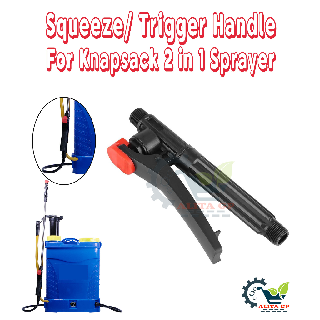 Handle Trigger, Grip Handle, Squeeze Handle for Knapsack 2 in 1 Manual