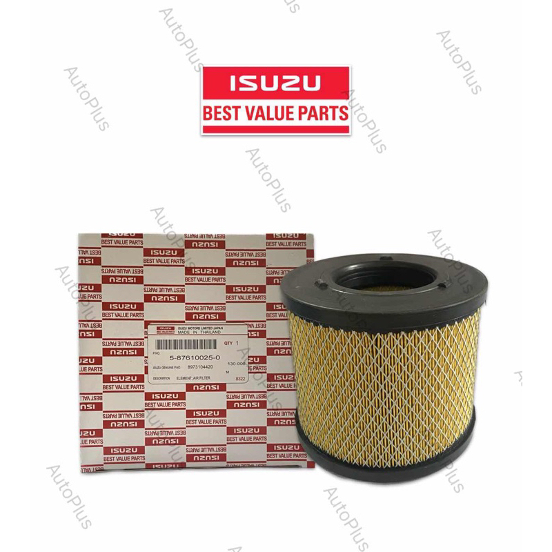 Isuzu Best Value Air Filter Dmax (2nd Gen) 0412, Alterra, Trooper