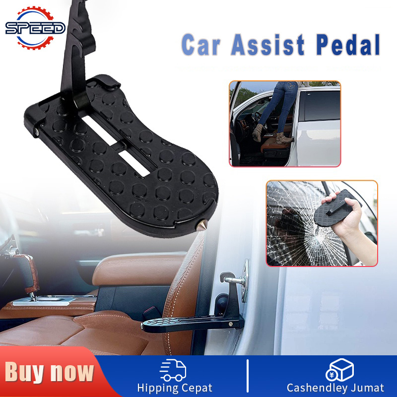Multifunction Car Assist Pedal Foldable Car Door Hook Pedals Vehicle