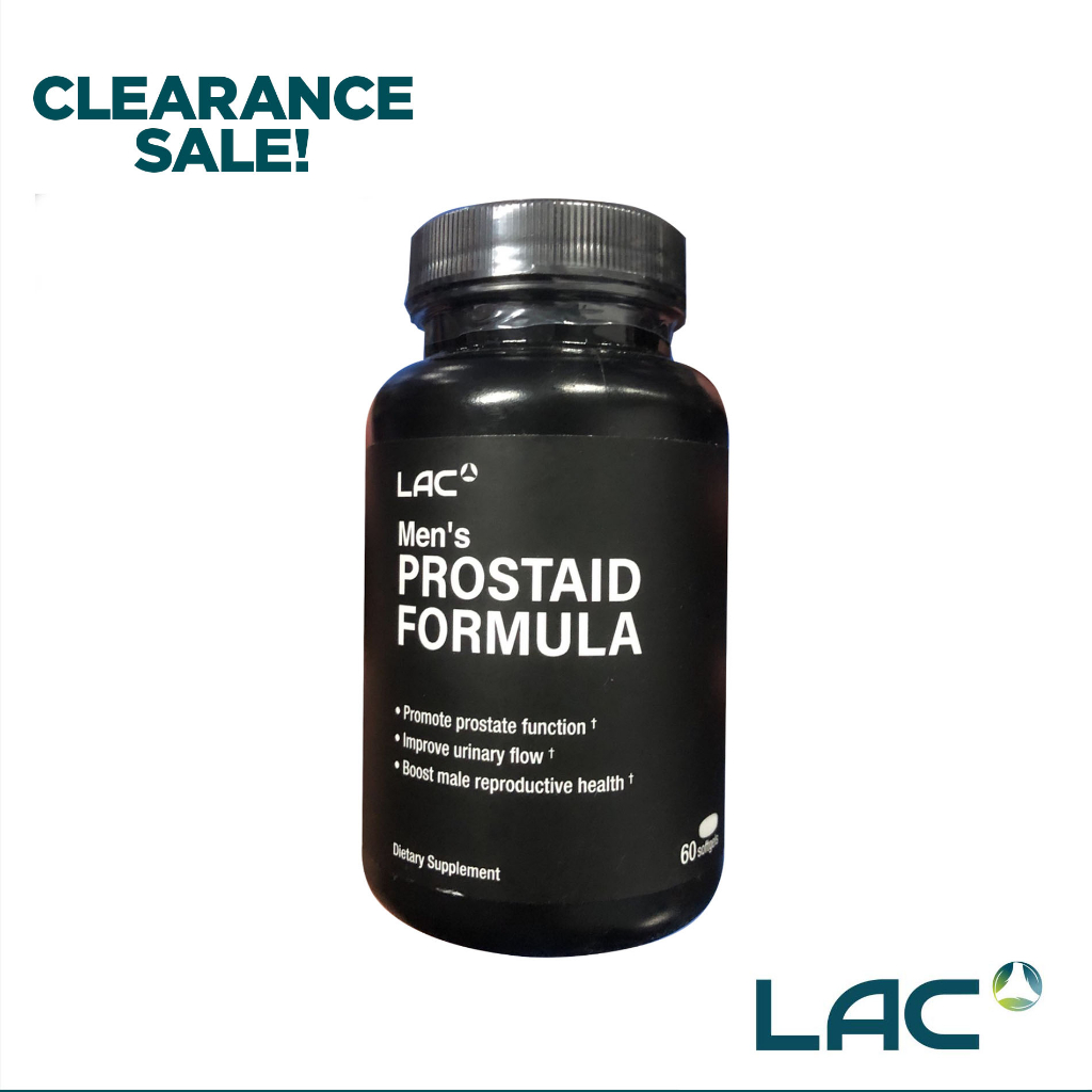 LAC Mens Prostaid Formula 60 SG (Consume within November 2024) | Shopee ...