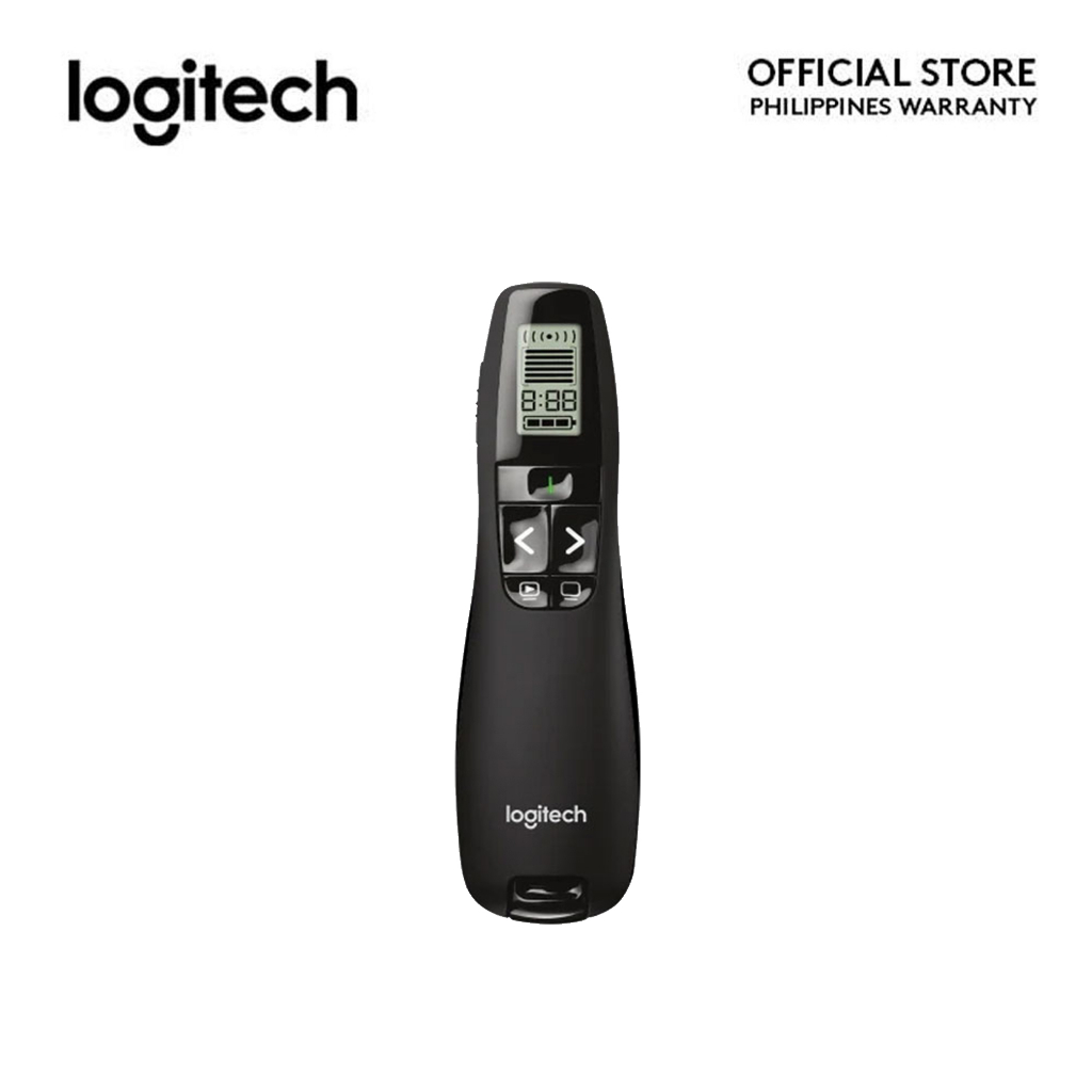 Logitech R800 Professional Presenter Wireless Laser Pointer Clicker ...