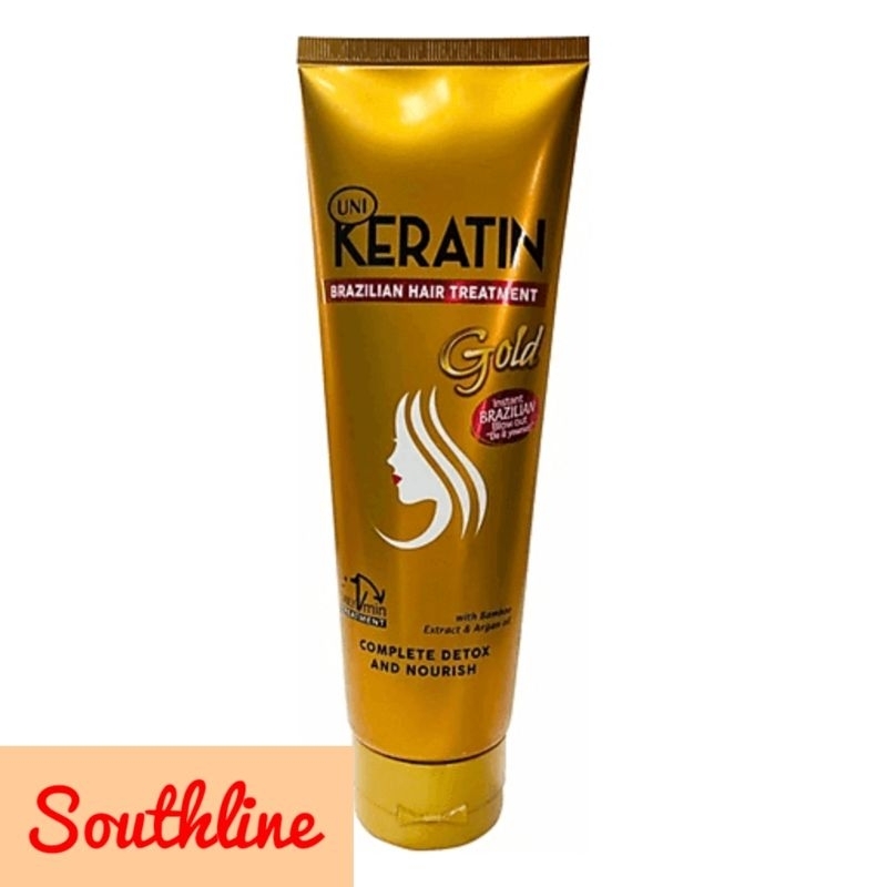 UNI Keratin Gold Brazilian Hair Treatment 200ml Shopee Philippines