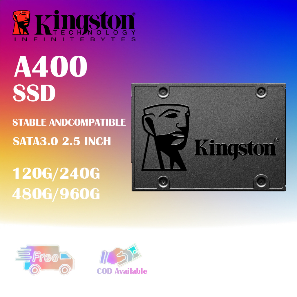 Kingston SSD A400 1TB 960GB 480GB 240GB 120GB 2T SATA III 2.5