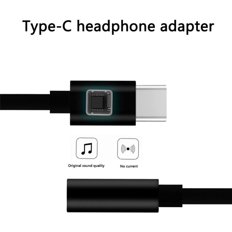 Popcorn USB C Adapter Type C to 3.5mm Aux Audio Jack Earphone Headphone ...