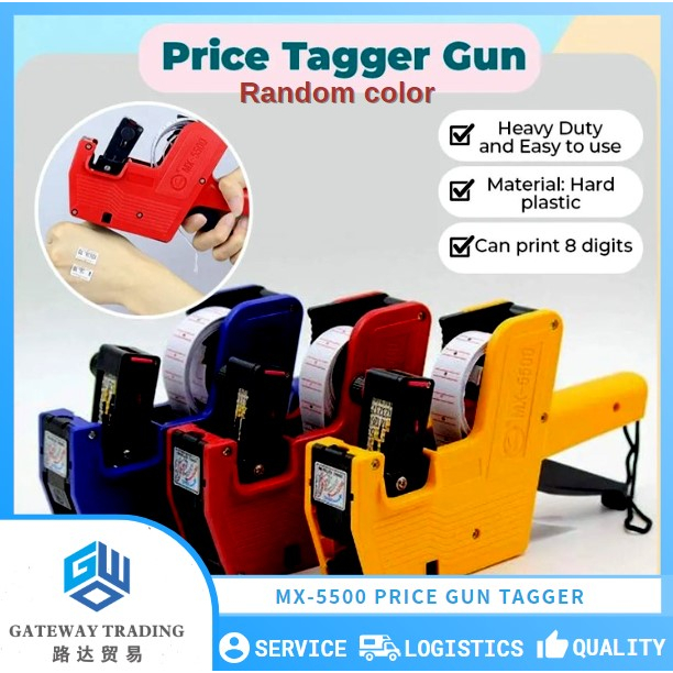 Price tag Gun 8-Digit Price Tagger Gun Price Labeler Price Gun Free ...