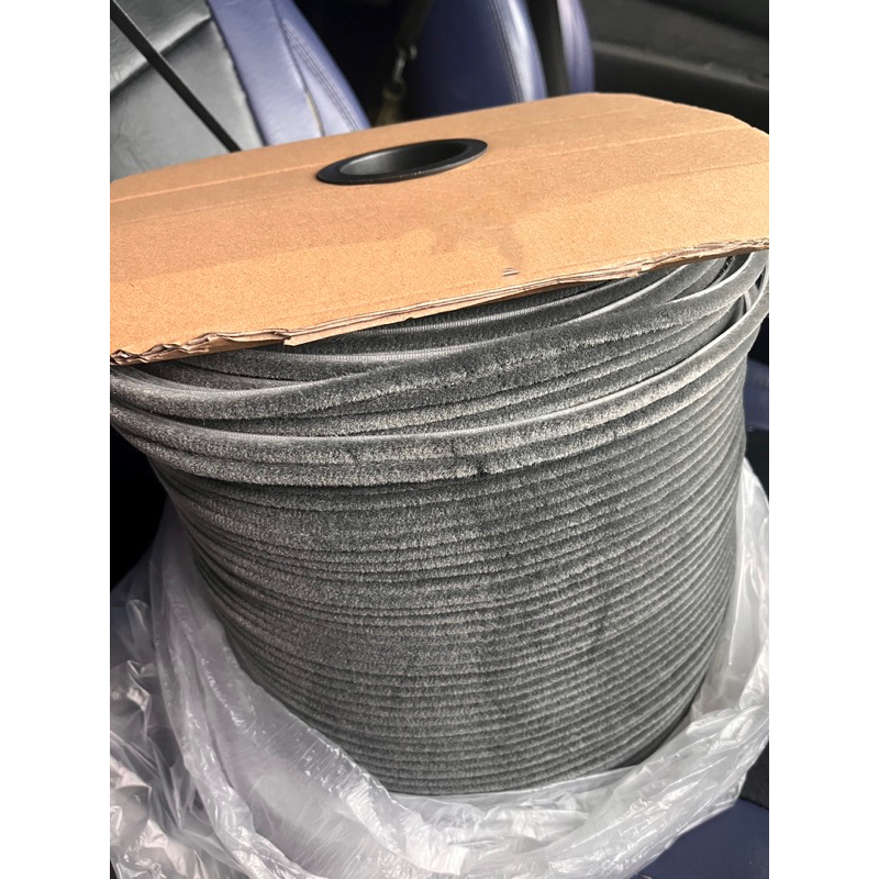 UPVC DOORS AND WINDOWS BRUSH SEAL / MOHAIR / DARK GRAY BRUSH SEAL