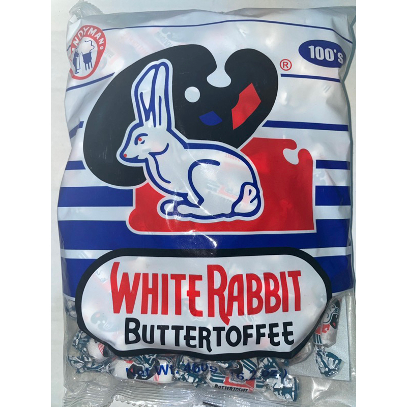White Rabbit Buttertoffee Candy, 100 pcs per pack | Shopee Philippines