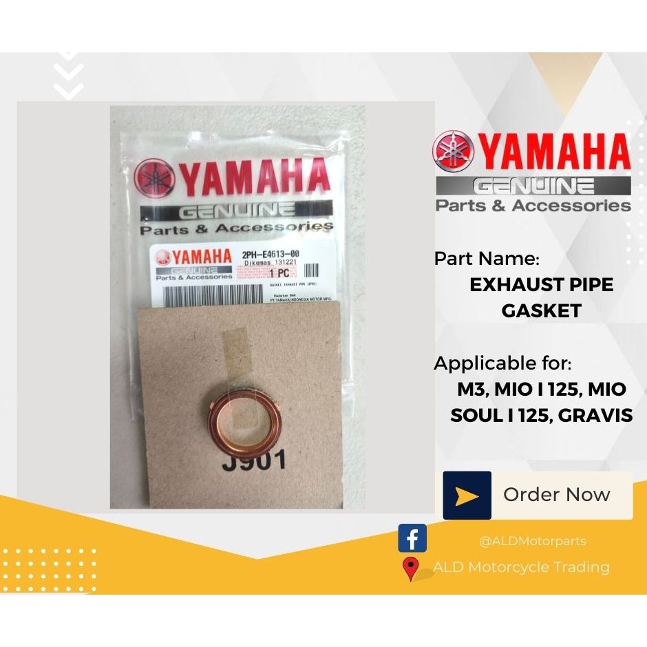 EXHAUST PIPE GASKET M3, MIO I 125, MIO SOUL I 125, GRAVIS Shopee