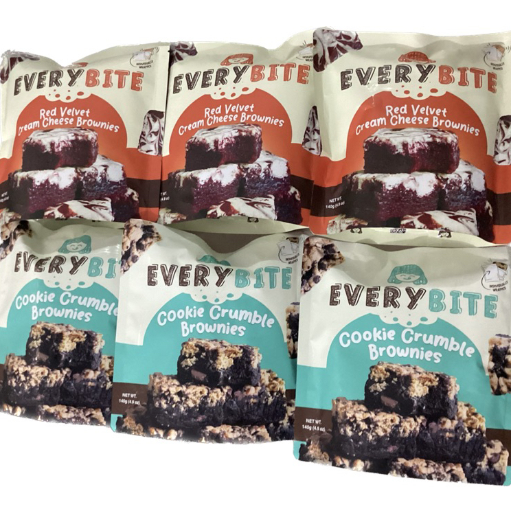 Every Bite Red Velvet Cream Cheese | Cookie Crumble Brownies Pack 140g ...