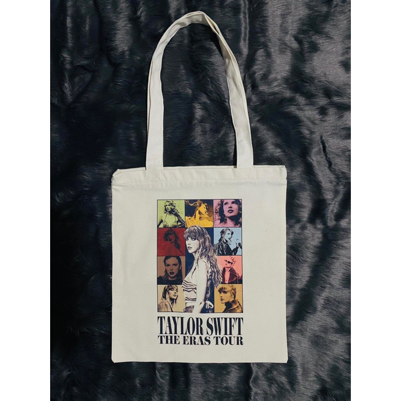 Taylor Swift The Eras Tour 2024 12x14 Tote Bag With Zipper For Ladies ...