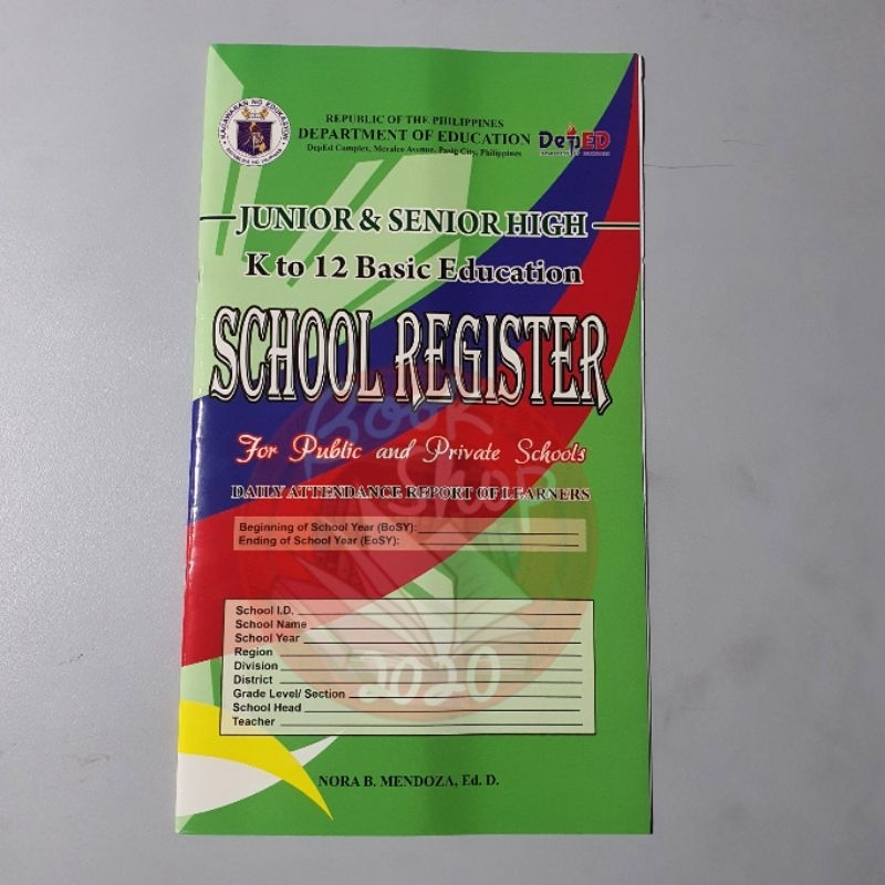 Junior & Senior high K to 12 School Register | Shopee Philippines