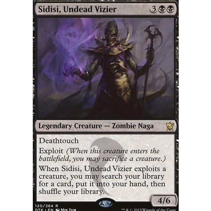 Sidisi, Undead Vizier [Dragons of Tarkir Prerelease Promos] main image 0