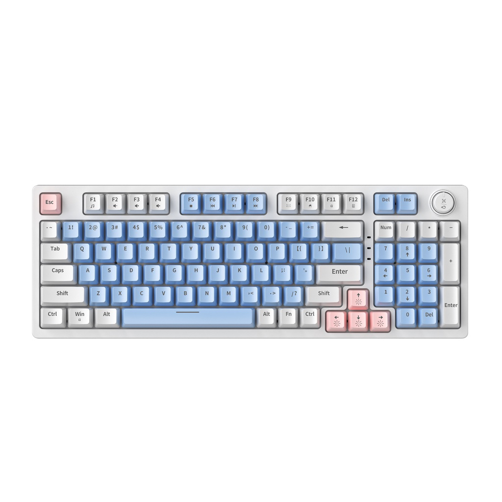 Zifriend ZA98 Hot Swappable Mechanical Gaming Keyboard Wired 98