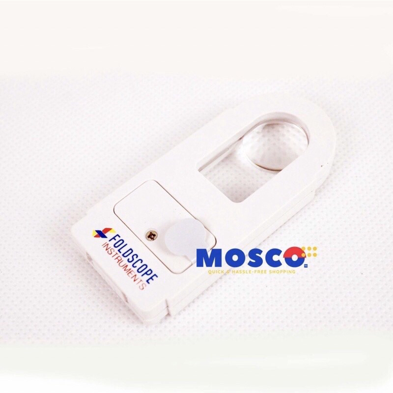 FOLDSCOPE LED Magnifying Glass For Paper Microscope Science Shopee