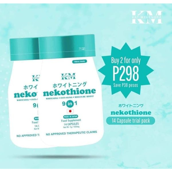 Nekothione Trial Pack 14 capsule | Shopee Philippines