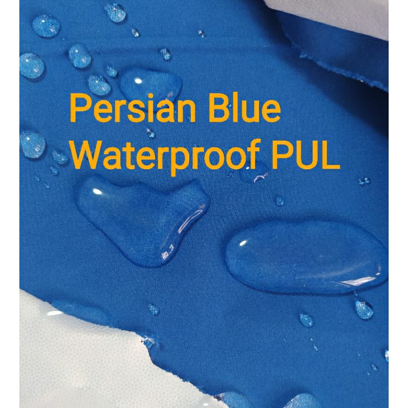 PUL PLAIN WATERPROOF / LAMINATED FABRIC sold per yard ( 36inches x 60
