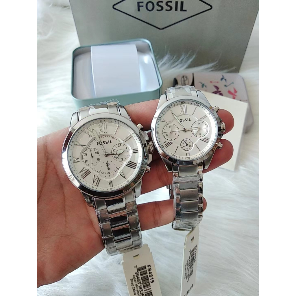 Fossil Watch Grant Chronograph Mens Watch Fossil Oversize